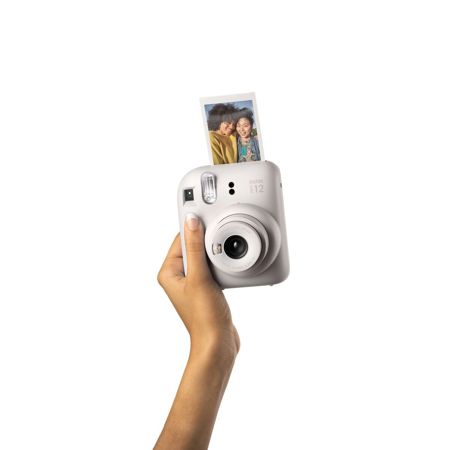 Fujifilm Instax Mini 12 Instant Film Camera, Clay White 16806274 Fujifilm Instax Mini 12 Instant Film Camera, Clay White 16806274