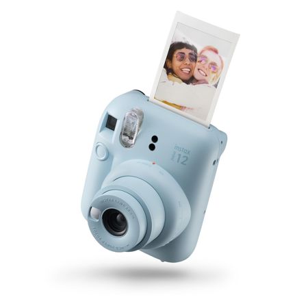 Fujifilm Instax Mini 12 Instant Film Camera, Pastel Blue