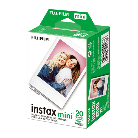 Fujifilm Instax Mini 99 Film Camera, Matte Black, w/2x Film Pack