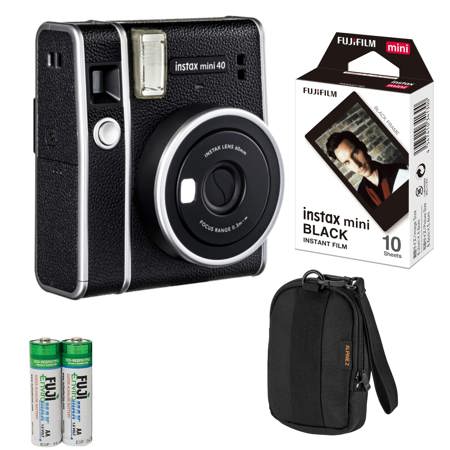 Fujifilm Instax Mini 40 Instant Camera Black