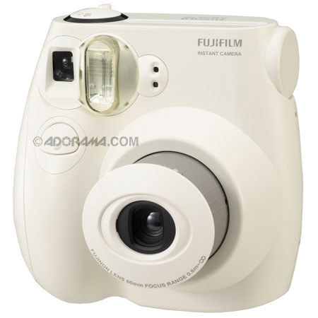 Fujifilm Instax Mini 7S Instant Film Camera (White)