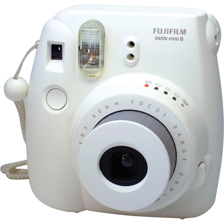 FujiFilm instax mini 8 Camera, White