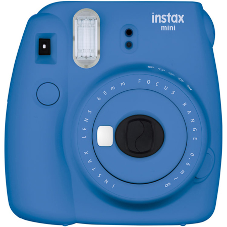 FujiFilm Instax Mini 9 Camera, Cobalt Blue