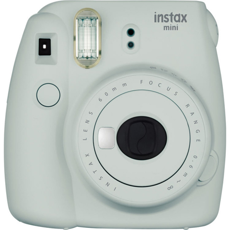 FujiFilm Instax Mini 9 Camera, Smoky White