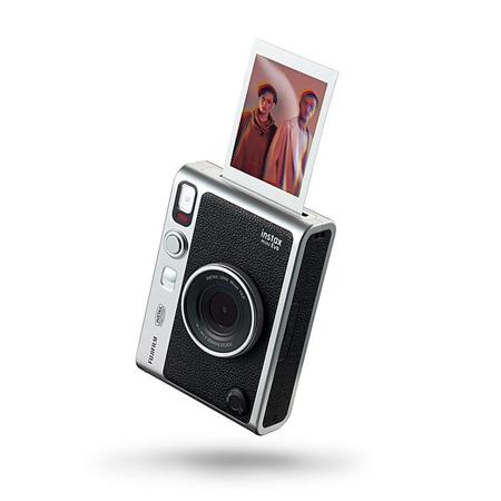 Fujifilm Instax Mini Evo Instant Film Camera, Black + Essentials