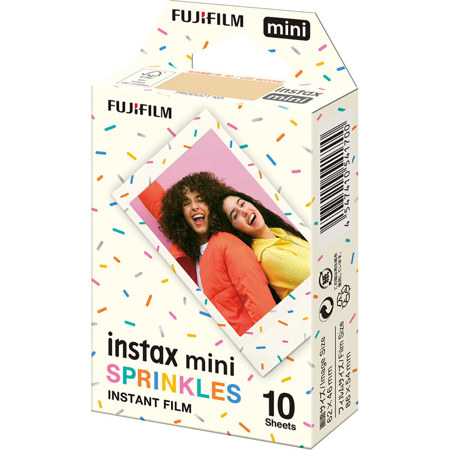 Fujifilm Instax Mini Sprinkles Instant Film, 10 Exposures