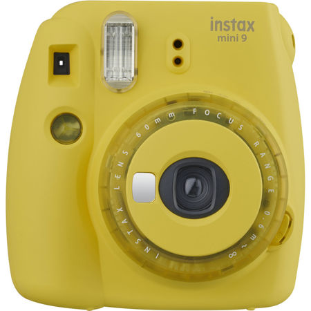 Fujifilm instax mini 9 Instant Film Camera with Clear Accents, Yellow 16632972, instax mini 9 - Vimarsana News
