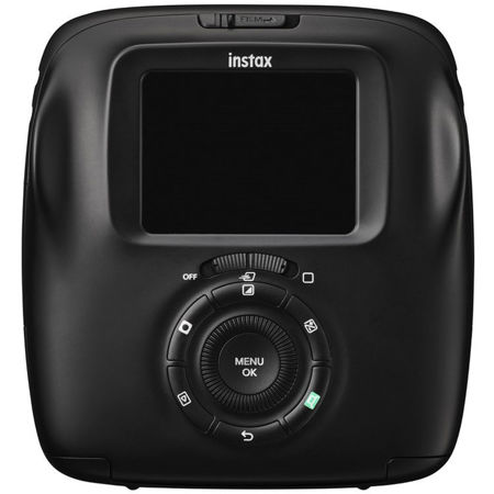 Fujifilm instax SQUARE SQ20 Hybrid Instant Camera, Black