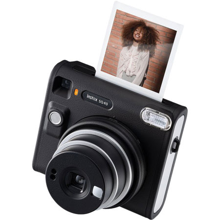 Fujifilm instax SQUARE SQ40 Instant Film Camera, Black 16802814