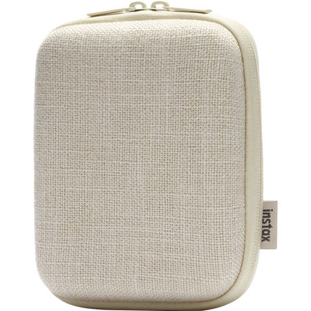 Fujifilm Hard Shell Case for Instax Square Link Smartphone Printer, Woven Ivory