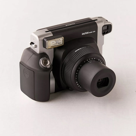 Fujifilm INSTAX Wide 300 Instant Film Camera, Retractable 95mm f/14 Lens, 0.37x Optical Viewfinder and Target Spot, Built-In Flash and LCD Screen