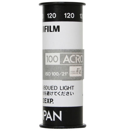 Fujifilm Neopan 100 Acros Black and White Film 120 Size