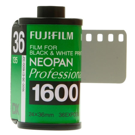 Fujifilm Neopan 1600 35mm Black/White Film, 36 Exposure