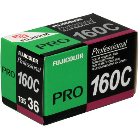 Fuji Fujicolor Pro 160C 35mm Negative Film, 36 Exposure