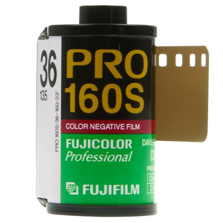 Fuji Fujicolor Pro 160S 35mm Negative Film 36 Exposure (07/12 exp.)