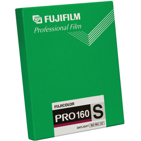 Fujifilm Fujicolor Pro 160S Color Neg Film,4 x 5",50 Sh