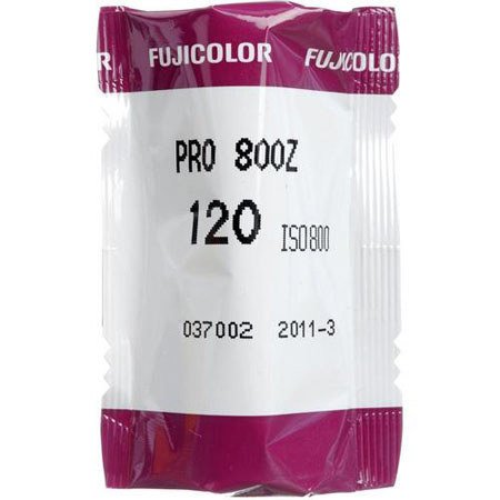 Fuji Fujicolor Pro 800Z 120mm Color Negative Film
