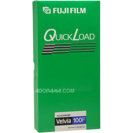 Fujifilm 15342843 Fujichrome 100F RVP Velvia Quickload