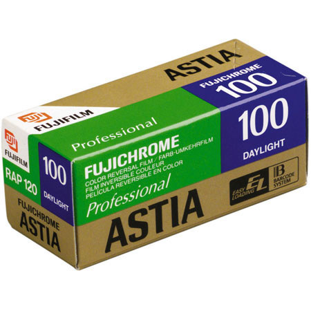 Fuji Astia Rap 100F 120mm Color Slide Film Transparency
