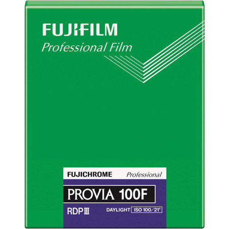 Fujifilm Fujichrome Provia RDP III 100F Color Slide Film ISO 100