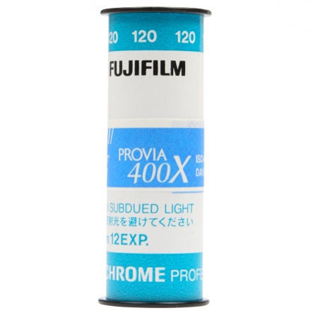 Fujifilm Provia 400x Professional 120mm Color Slide Film