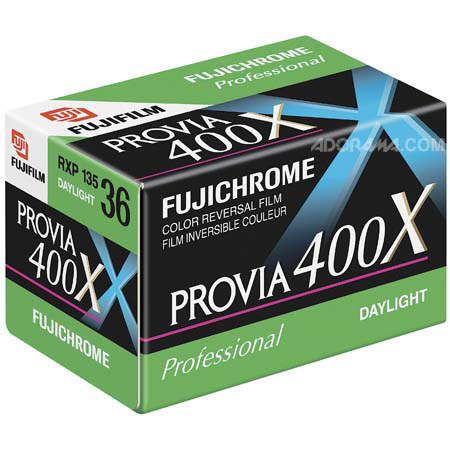 Fujifilm Provia 400x Professional 35mm Slide Film, 36 Exp