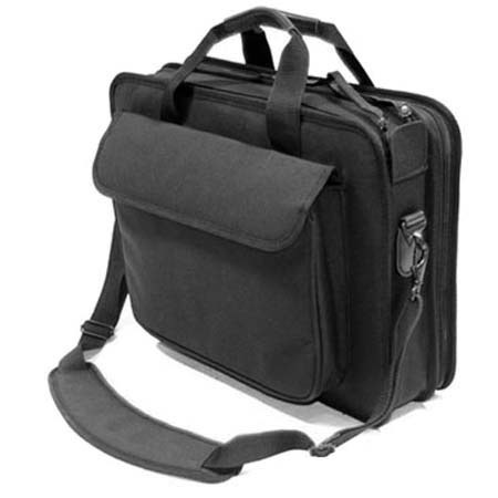 Florence Laptop Bag Director Model 12x16x4in, Black