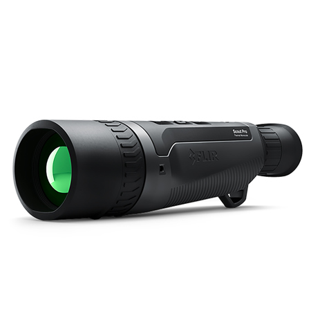 FLIR Scout Pro III 2-8x Thermal Imaging Monocular, 12 Degree Field of View, Black