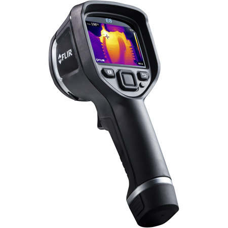 FLIR E8 Point-and-Shoot Thermal Imaging Camera with Wi-Fi, 320x240 IR Resolution