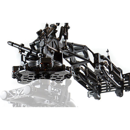 Flowcine Dual Black Arm Includes 2 Black Arm Complete Bone & 2 Dual Pro Cases