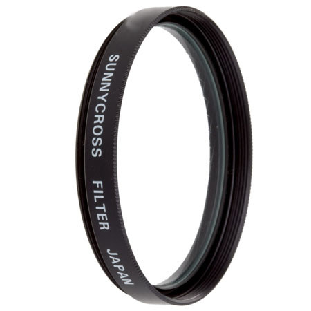 Adorama 40.5mm Four Point Cross Screen Star Filter (4x)