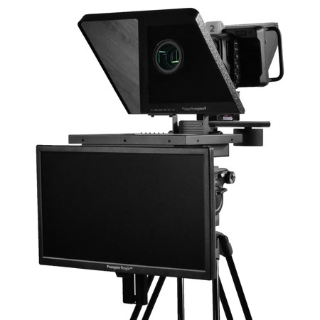 Prompter People Flex Plus Teleprompter with 12" Regular and 18.5" Talent Monitor