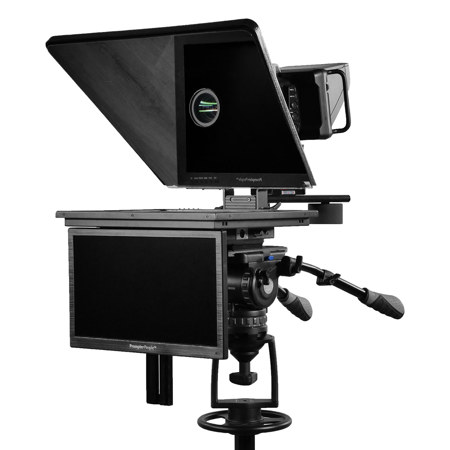 Prompter People Flex Plus Studio Teleprompter w/17" HB and 15.6" Talent Monitor