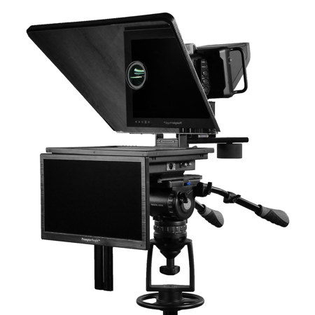 Prompter People Flex Plus Studio Teleprompter w/15" HB and 15.6" Talent Monitor