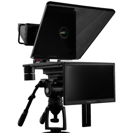 Prompter People Flex Plus Studio Teleprompter w/17" Regular,15.6" Talent Monitor