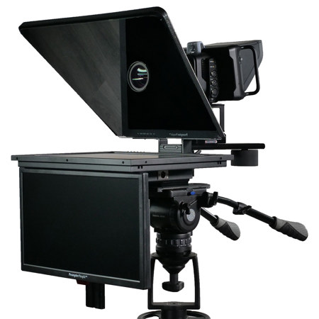 Prompter People Flex Plus Studio Teleprompter w/19" Regular,18.5" Talent Monitor