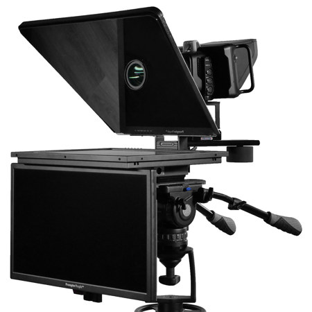 Prompter People Flex Plus Studio Teleprompter w/19" Regular,21.5" Talent Monitor