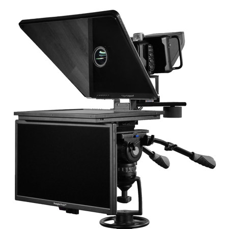 Prompter People Flex Plus Studio Teleprompter w/19" HB and 21.5" Talent Monitor