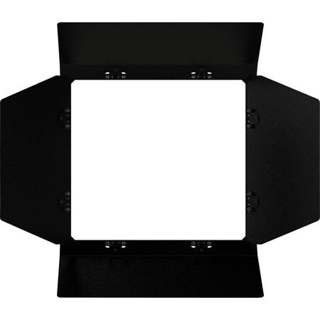 Fluotec 4-Leaf Barndoor Set for CineLight 120 Quad LED Panel