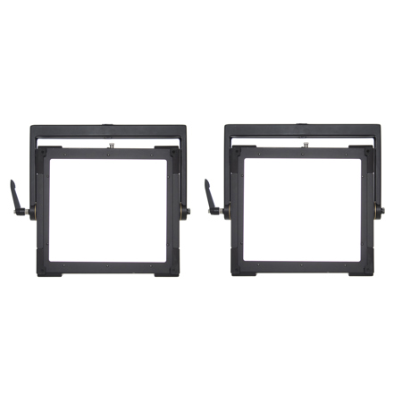Fluotec CineLight 50 1x1 500W RGBWW LED Panel 2-Light Kit, V-Mount