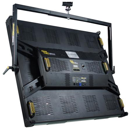 Fluotec CineLight 480 Super Quad Tunable 4' LED Panel, Yoke, Cargo Case, 835W