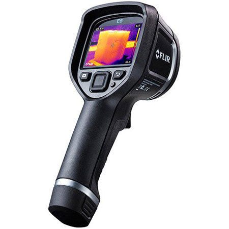 FLIR E-Series E5 Thermal Imaging Infrared Camera with MSX, 120x90 IR Resolution