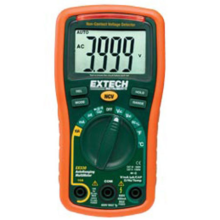 FLIR 12 Function Mini MultiMeter + Non-Contact Voltage Detector