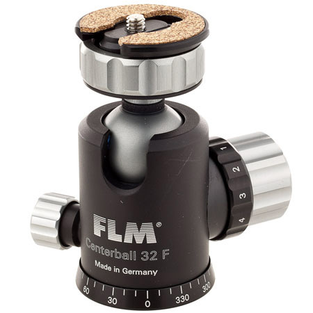 FLM CB-32 F Professional 32mm Ballhead with PRP-45 Camera Plate