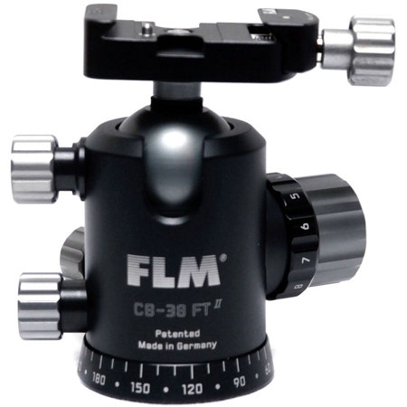 FLM CB-38FTR Professional FT Series Ball Head with SRB-40 QR Clamp