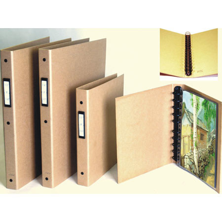 Florence FAA0617 Artisan Album Basic, Multi-ring 14x17" w/10 Pages - Beige