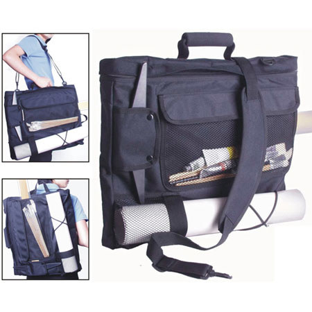 Florence FAB2026 Art Bag Backpack 20 x 26 Inch, Black