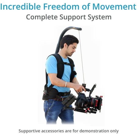 FLYCAM Flowline 300N Ergonomic Camera Support Vest, 11-17.6 Lbs Capacity