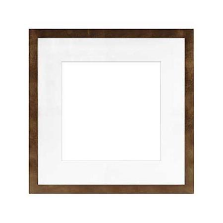 Framatic Aria Wood Frame for 16x16" Photograph, 1" Profile, Bronze