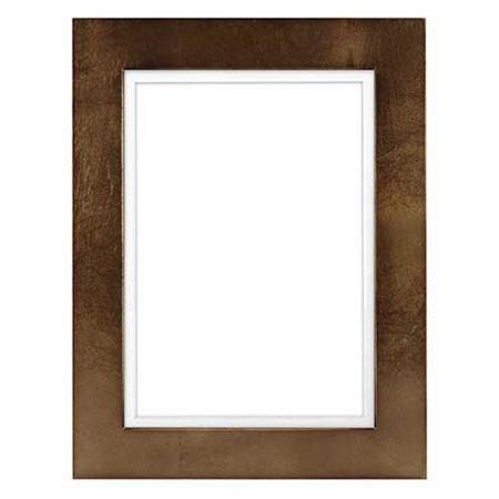 Framatic Aria Wood Frame for 5x7" Photograph, 1" Profile, Bronze